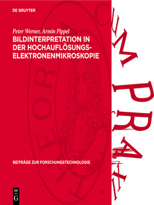 cover image of Bildinterpretation in der Hochauflösungs-Elektronenmikroskopie